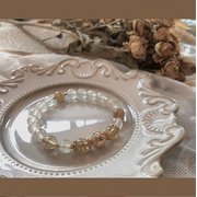 Lychee ice Chalcedony Bracelet - NO.2