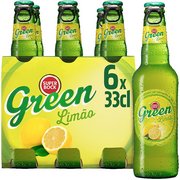 CERVEJA SUPER BOCK COM ÁLCOOL GREEN TARA PERDIDA 6X0.33L