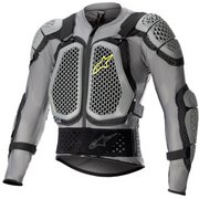 Protection Jacket Alpinestars Bionic Action V2 grey/black/neon yellow L, Motocross Protectors, Motocross Gear, Equipment