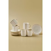 Emsan Vezir Set of 6 Coffee Cups 80 ml