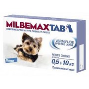 MILBEMAX Tab Petits Chiens et Chiots