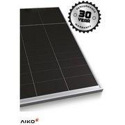Aiko Stellar 1N+ 645W N-Type ABC, 72 Zellen, Silberner Rahmen