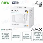 Ajax Starter Kit Cam HDR Wireless GPRS / Ethernet 2SIM 2G HDR White Version